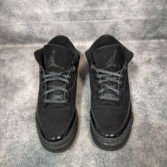 Size 13 | Jordan 3 Black Cat No Box | Pre-Owned main image 6